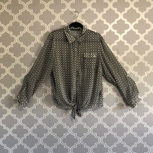Zac & Rachel geometric blouse
